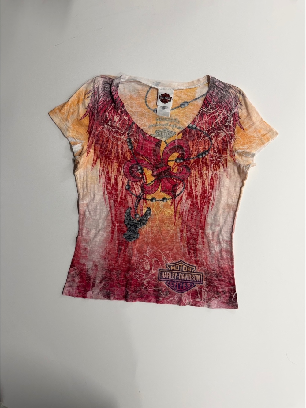 Harley-Davidson Women's Short Sleeve Graphic T-Shirt - Picture 1 of 4